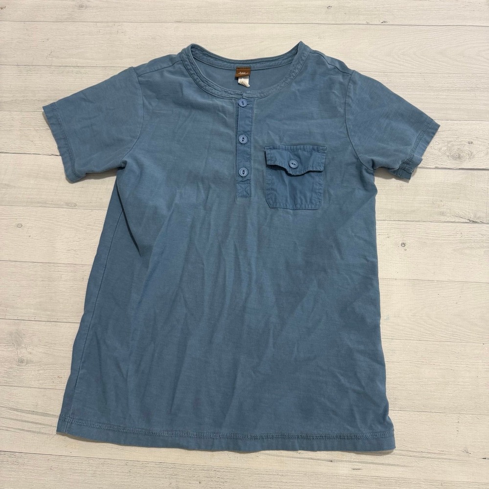 Tea collection boys one pocket Henley size 12